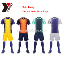 OEM en blanco jersey multicolor mejor uniforme de fútbol conjunto caliente venta diseño fútbol uniforme